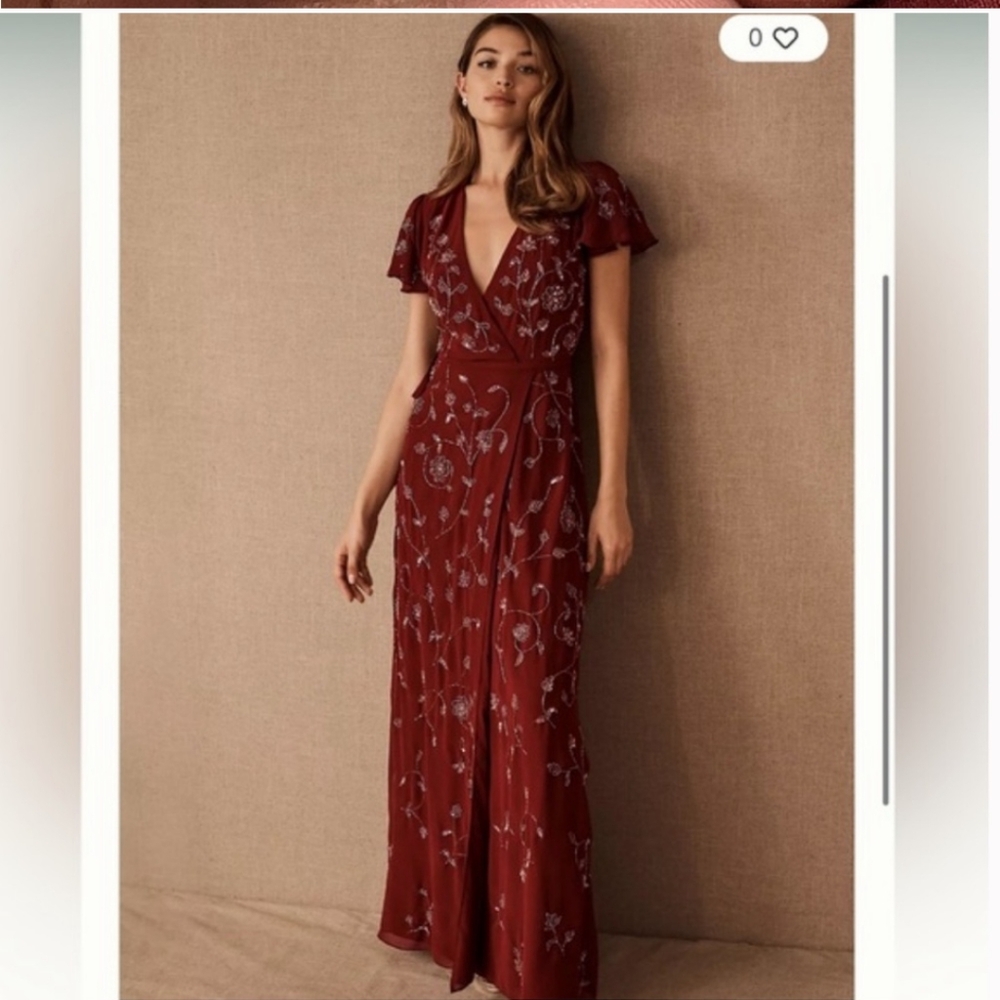 NWT BHLDN Plymouth Dress size 6 Spring Black Tie Dress